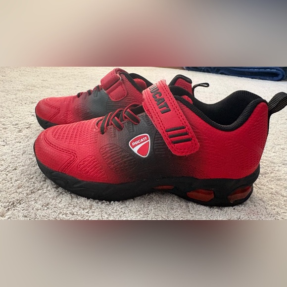 Kids Red Ducati Sneakers - Picture 7 of 11